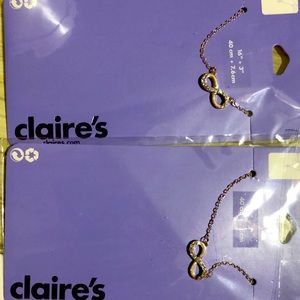 Set of two! Matching infinity necklaces